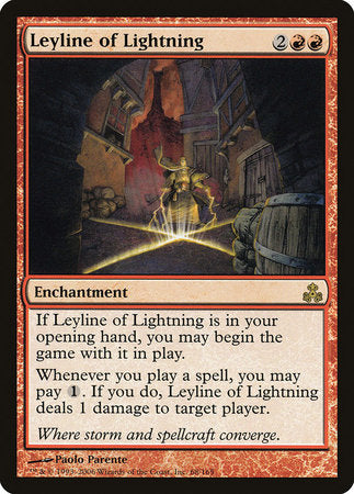 Leyline of Lightning [Guildpact] | Fandemonia Ltd