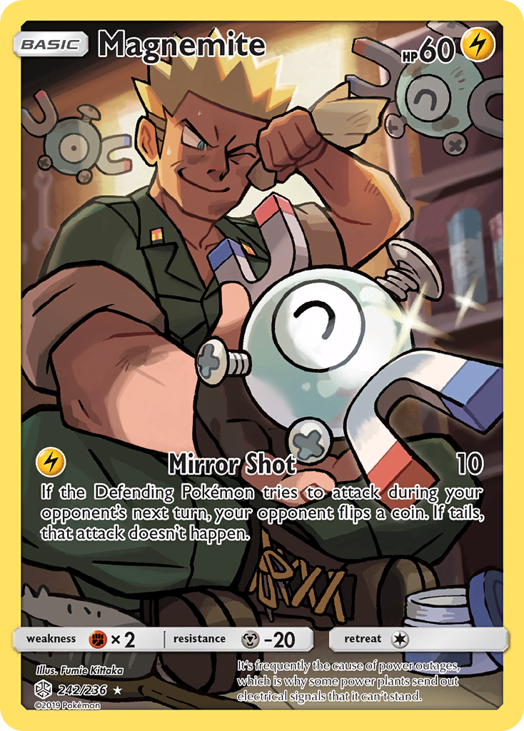 Magnemite (242/236) [Sun & Moon: Cosmic Eclipse] | Fandemonia Ltd