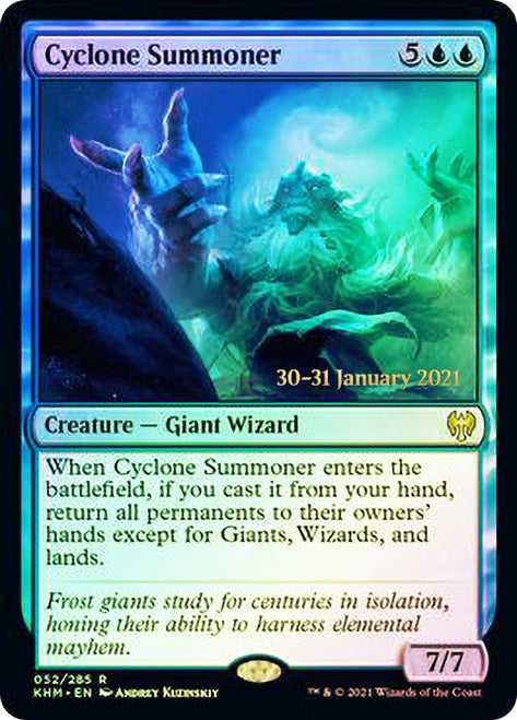 Cyclone Summoner  [Kaldheim Prerelease Promos] | Fandemonia Ltd