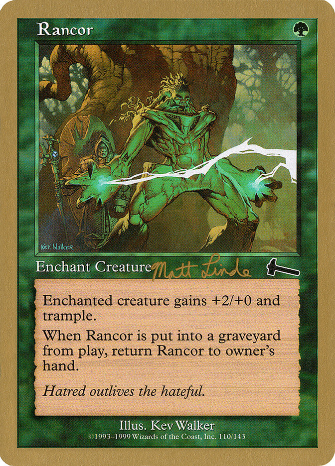 Rancor (Matt Linde) [World Championship Decks 1999] | Fandemonia Ltd