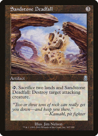 Sandstone Deadfall [Odyssey] | Fandemonia Ltd
