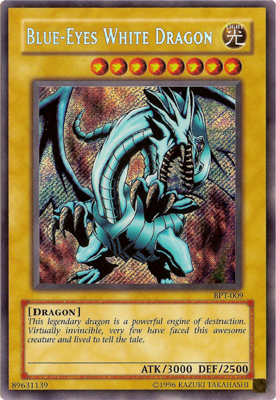 Blue-Eyes White Dragon [BPT-009] Secret Rare | Fandemonia Ltd