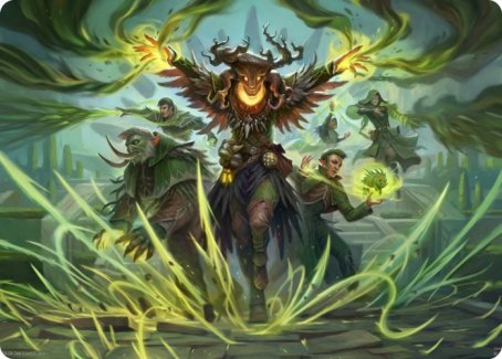 Witherbloom Command Art Card [Strixhaven: School of Mages Art Series] | Fandemonia Ltd