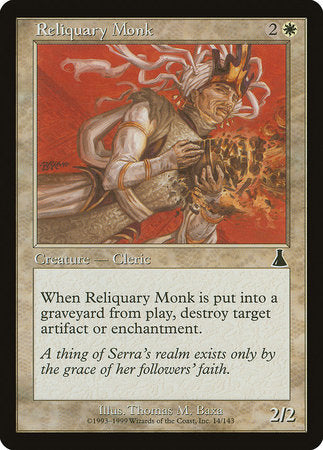 Reliquary Monk [Urza's Destiny] | Fandemonia Ltd