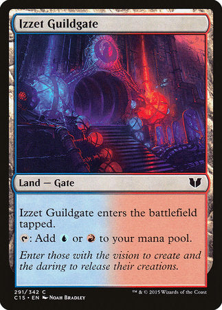 Izzet Guildgate [Commander 2015] | Fandemonia Ltd