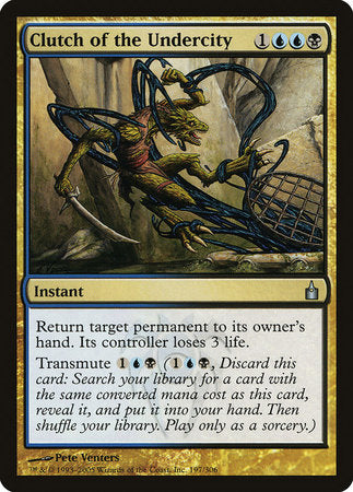 Clutch of the Undercity [Ravnica: City of Guilds] | Fandemonia Ltd