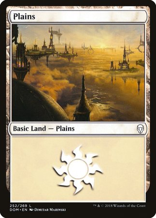Plains (252) [Dominaria] | Fandemonia Ltd