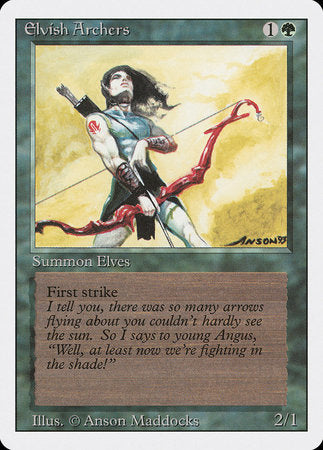Elvish Archers [Revised Edition] | Fandemonia Ltd