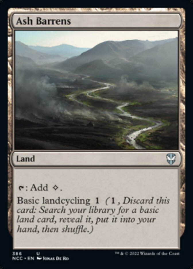 Ash Barrens [Streets of New Capenna Commander] | Fandemonia Ltd