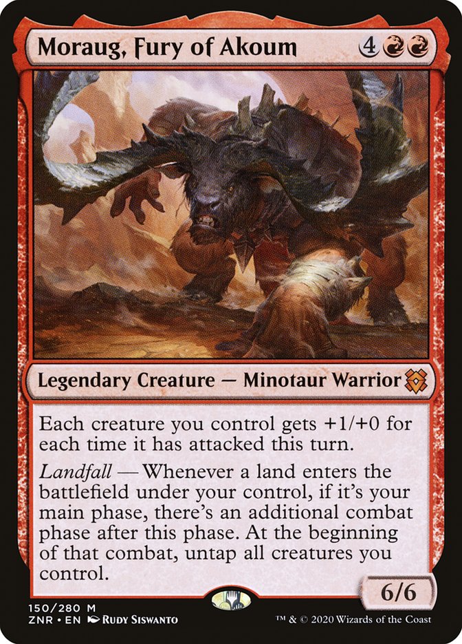 Moraug, Fury of Akoum [Zendikar Rising] | Fandemonia Ltd