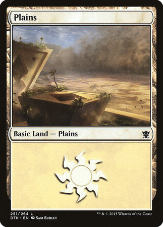Plains (251) [Dragons of Tarkir] | Fandemonia Ltd