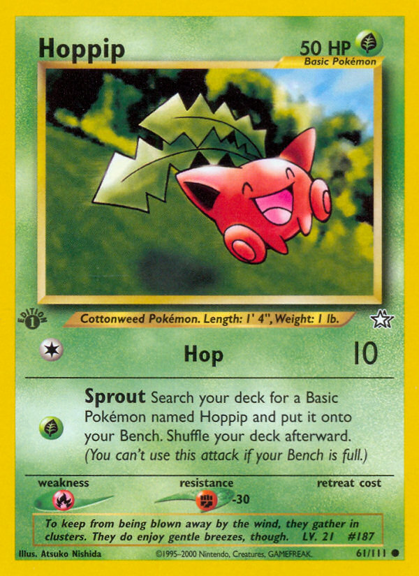 Hoppip (61/111) [Neo Genesis 1st Edition] | Fandemonia Ltd