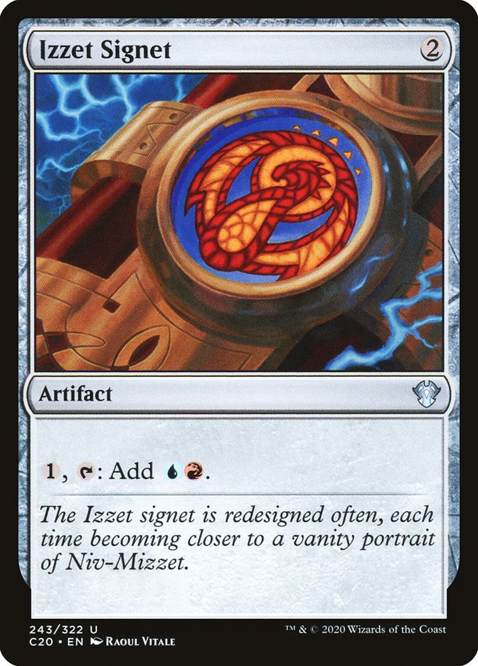 Izzet Signet [Commander 2020] | Fandemonia Ltd