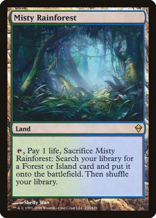 Misty Rainforest [Zendikar] | Fandemonia Ltd