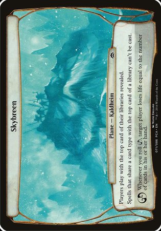 Skybreen (Planechase Anthology) [Planechase Anthology Planes] | Fandemonia Ltd