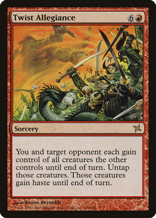 Twist Allegiance [Betrayers of Kamigawa] | Fandemonia Ltd