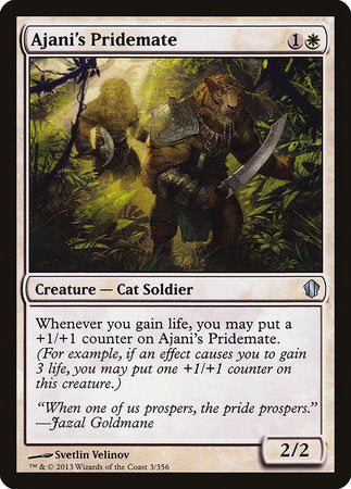 Ajani's Pridemate [Commander 2013] | Fandemonia Ltd