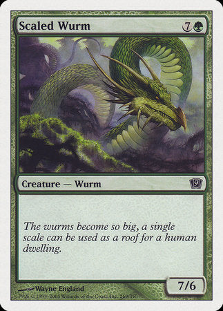 Scaled Wurm [Ninth Edition] | Fandemonia Ltd
