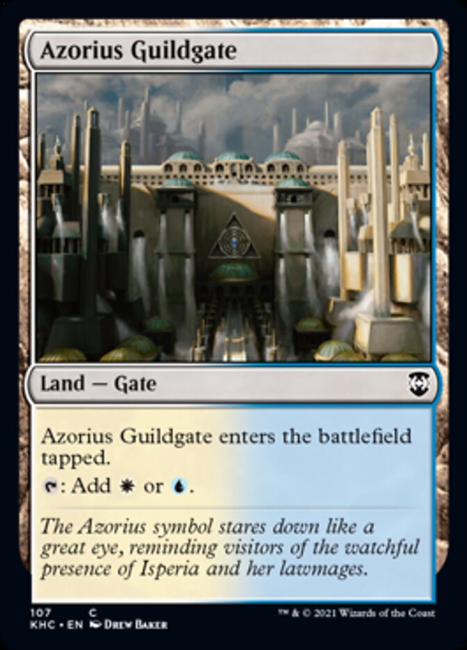 Azorius Guildgate [Kaldheim Commander] | Fandemonia Ltd