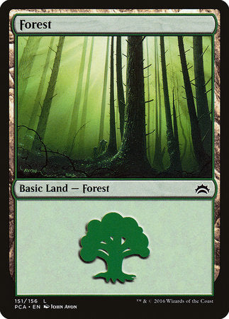 Forest (151) [Planechase Anthology] | Fandemonia Ltd