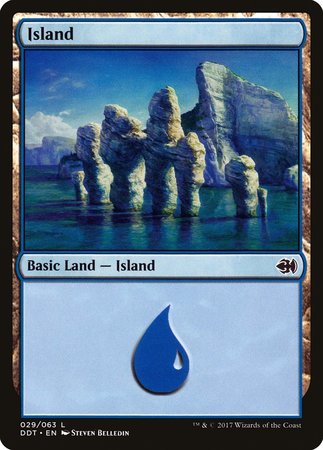 Island (29) [Duel Decks: Merfolk vs. Goblins] | Fandemonia Ltd