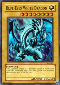 Blue-Eyes White Dragon [SKE-001] Super Rare | Fandemonia Ltd