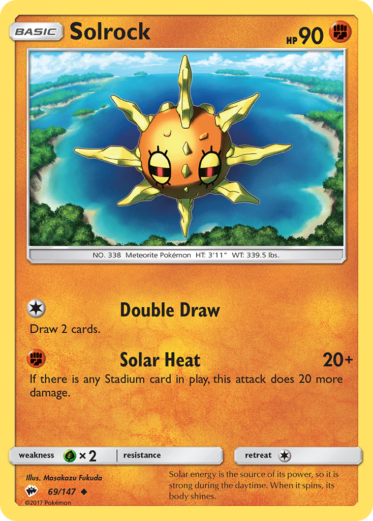 Solrock (69/147) [Sun & Moon: Burning Shadows] | Fandemonia Ltd