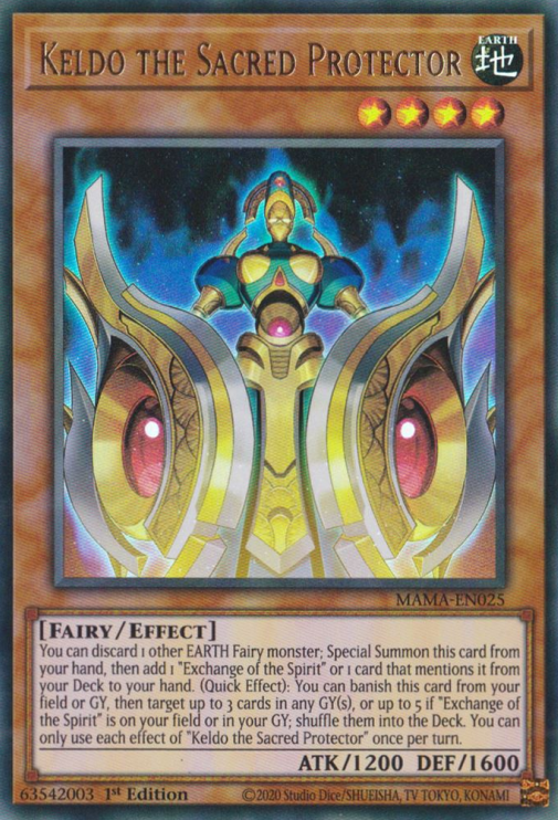 Keldo the Sacred Protector [MAMA-EN025] Ultra Rare | Fandemonia Ltd