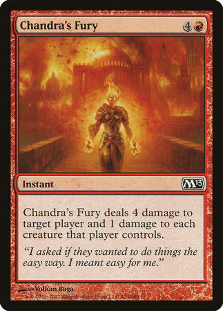 Chandra's Fury [Magic 2013] | Fandemonia Ltd