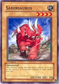 Sabersaurus [POTD-EN002] Common | Fandemonia Ltd