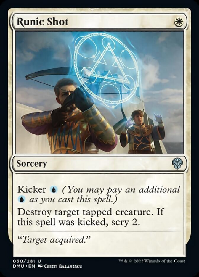 Runic Shot [Dominaria United] | Fandemonia Ltd