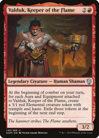 Valduk, Keeper of the Flame [Dominaria] | Fandemonia Ltd