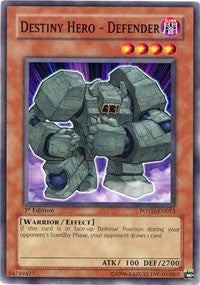 Destiny Hero - Defender [POTD-EN013] Common | Fandemonia Ltd