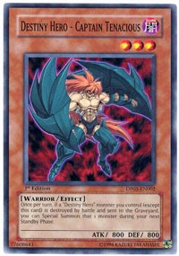 Destiny Hero - Captain Tenacious [DP05-EN002] Common | Fandemonia Ltd