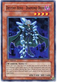 Destiny Hero - Diamond Dude [DP05-EN003] Common | Fandemonia Ltd
