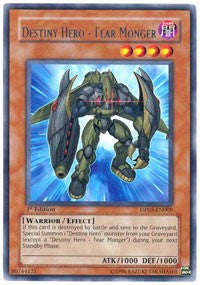 Destiny Hero - Fear Monger [DP05-EN009] Rare | Fandemonia Ltd