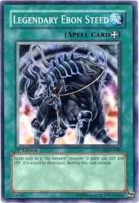 Legendary Ebon Steed [STON-EN040] Common | Fandemonia Ltd