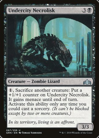 Undercity Necrolisk [Guilds of Ravnica] | Fandemonia Ltd