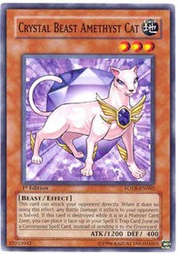 Crystal Beast Amethyst Cat [FOTB-EN002] Common | Fandemonia Ltd