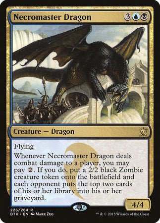 Necromaster Dragon [Dragons of Tarkir] | Fandemonia Ltd