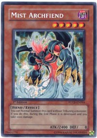 Mist Archfiend [FOTB-EN064] Secret Rare | Fandemonia Ltd
