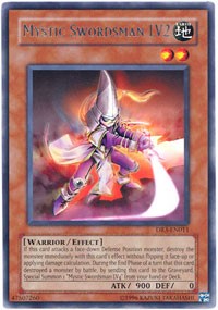 Mystic Swordsman LV2 [DR3-EN011] Rare | Fandemonia Ltd