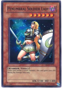Penumbral Soldier Lady [DR3-EN033] Super Rare | Fandemonia Ltd