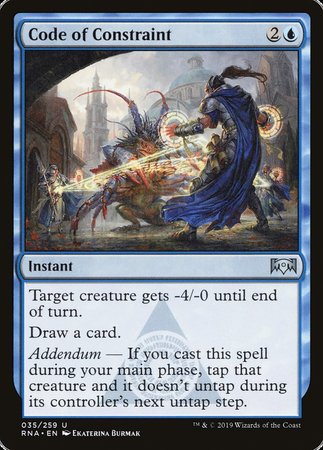 Code of Constraint [Ravnica Allegiance] | Fandemonia Ltd