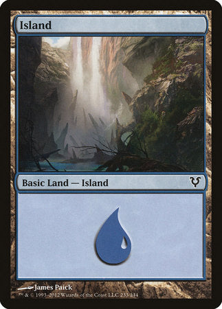 Island (233) [Avacyn Restored] | Fandemonia Ltd