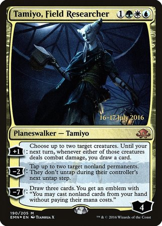 Tamiyo, Field Researcher [Eldritch Moon Promos] | Fandemonia Ltd