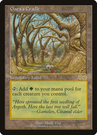 Gaea's Cradle [Urza's Saga] | Fandemonia Ltd