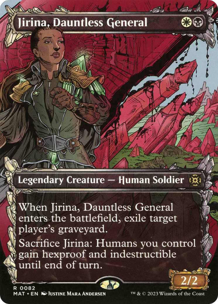 Jirina, Dauntless General (Showcase) [March of the Machine: The Aftermath] | Fandemonia Ltd