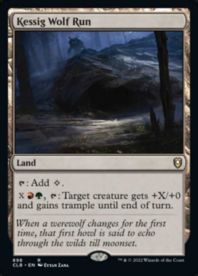 Kessig Wolf Run [Commander Legends: Battle for Baldur's Gate] | Fandemonia Ltd