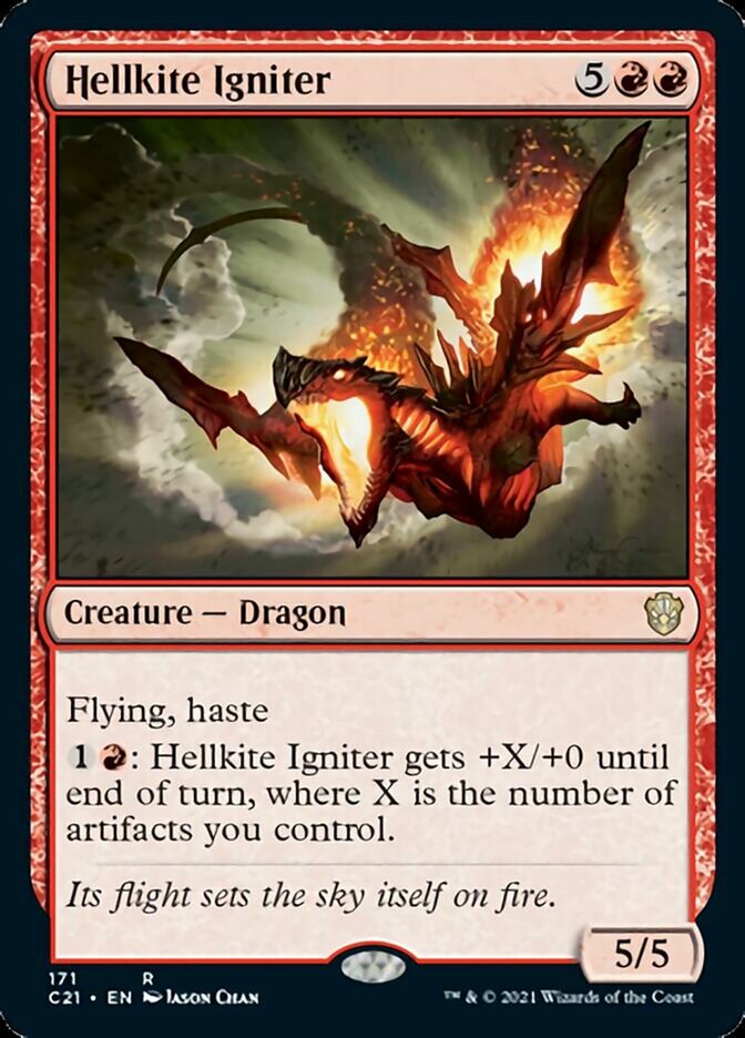 Hellkite Igniter [Commander 2021] | Fandemonia Ltd
